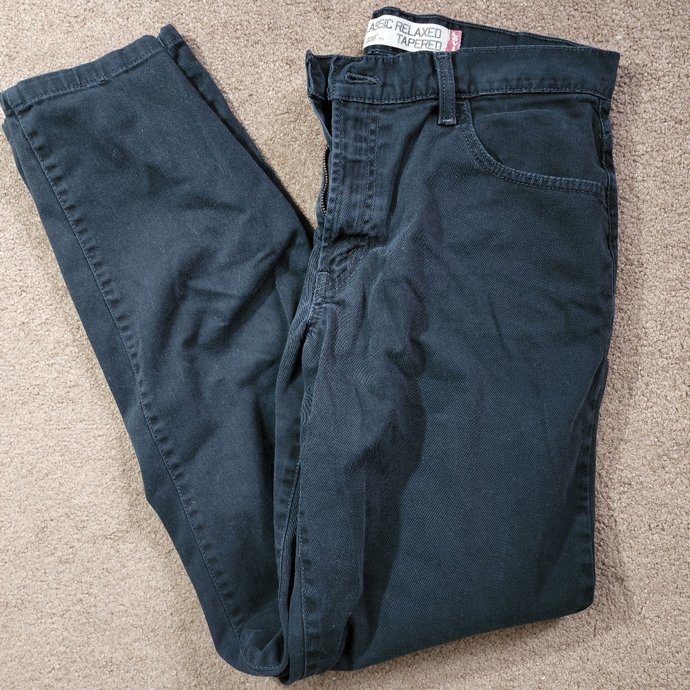 Levi's black classic relaxed jeans - Picture 1 of 6